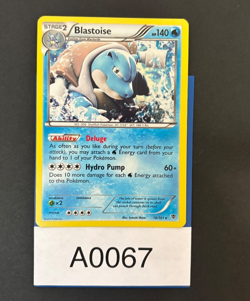 Blastoise 16/101 Plasma Blast Pokemon TCG Holo Rare 2013 LP - Image 3