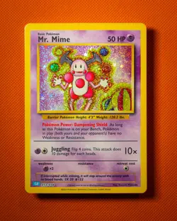 Mr. Mime | 013/034 Pokemon TCG Classic Blastoise Deck | Pixel Holo Rare NM - Image 1