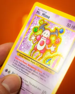 Mr. Mime | 013/034 Pokemon TCG Classic Blastoise Deck | Pixel Holo Rare NM - Image 3