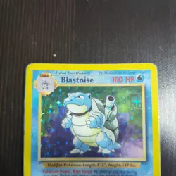 Pokemon TCG Blastoise Holo Unlimited Rare Card Base Set 2/102 - Image 2