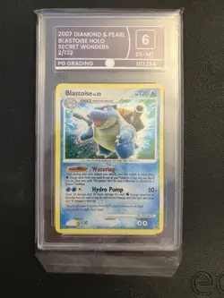 Pokemon TCG Blastoise Secret Wonders 2/132 Holo Holo Rare - Image 1