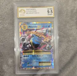 Pokemon TCG Mega-Blastoise-EX XY 30/146 Holo Rare ex CGA graded 9.5 - Image 1
