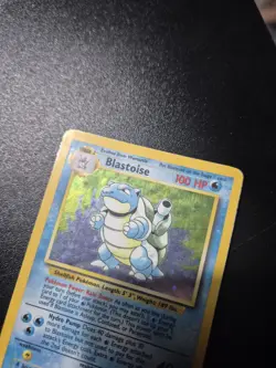 Pokemon TCG Blastoise Holo Unlimited Rare Card Base Set 2/102 - Image 3