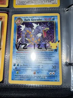 Pokemon TCG Dark Gyarados Holo Card Celebrations 25th Anniversary 8/82 - Image 1
