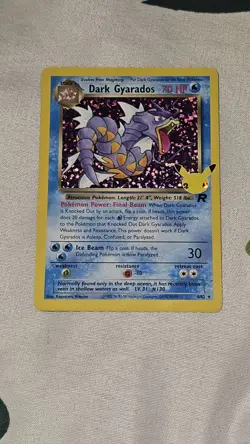 Pokemon TCG Dark Gyarados Holo Card Celebrations 25th Anniversary 8/82 - Image 1