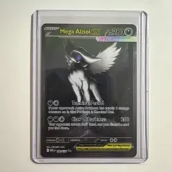 Pokemon TCG Mega Absol ex 180/132 Me01: Mega Evolution Holo SIR MINT - Image 1