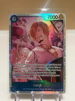 Sanji SR OP11-051 A Fist of Divine Speed One Piece Card English - Image 1