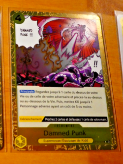 ONE PIECE CARD GAME RARE HOLO CARTE FRANCAISE OP10-116 FR JCC MINT - Image 1