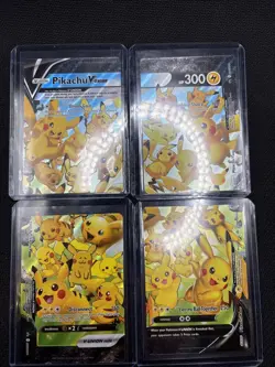 Pokemon Pikachu V-Union Complete Set Near Mint SWSH139 SWSH140 SWSH141 SWSH142 - Image 1