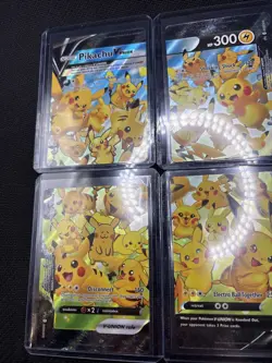 Pokemon Pikachu V-Union Complete Set Near Mint SWSH139 SWSH140 SWSH141 SWSH142 - Image 2