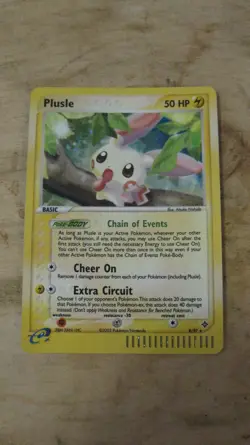 Pokemon PLUSLE Holo Rare 2003 ex Dragon 8/97 - Image 1