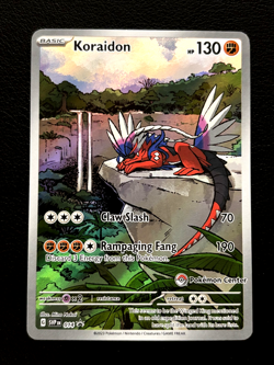 Koraidon SVP 014 Pokemon Center Stamp Scarlet & Violet Black Star Promo - M/NM - Image 1