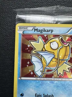 Pokemon FACTORY SEALED Shiny Magikarp XY143 Promo Black Star Holo Rare TCG 2016 - Image 3
