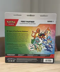 Pokemon - First Partner Illustration Collection - Series 1 - Lot of 2 - Sealed! - Image 3