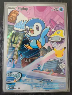 Pokemon TCG First Partner Illustration Collection Series 1 Gen 4 Sinnoh Starters - Image 5