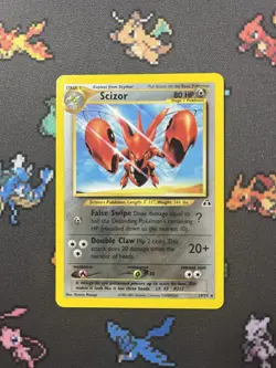 Pokemon Scizor 29/75 Neo Discovery - NM - Non Holo - Image 1