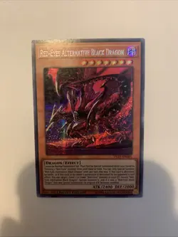 Yugioh! LP Red-Eyes Alternative Black Dragon - TN19-EN005 - Prismatic Secret Rar - Image 1