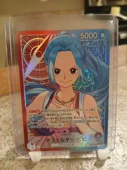 One Piece TCG Nefeltari Vivi Alt Art Leader Japanese EB01-001 Heroines Edition - Image 1