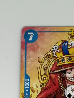 Monkey.D.Luffy 2nd Anniversary Stamped Promo P-043 - One Piece TCG - English LP - Image 2