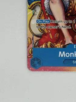 Monkey.D.Luffy 2nd Anniversary Stamped Promo P-043 - One Piece TCG - English LP - Image 4