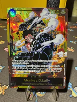 OP10-118 Monkey.D.Luffy SEC Alt Art One Piece TCG English Edition - Royal Blood - Image 1