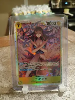 One Piece TCG Nico Robin Japanese EB03-055 SR Heroines Edition Super Rare - Image 1