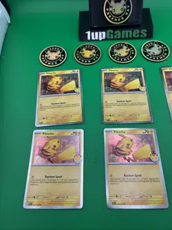Pikachu 051 /162 Stamped 2026 Pokemon Day 30 Promo Lot Of 6 W/TCG Coins (T15) - Image 3