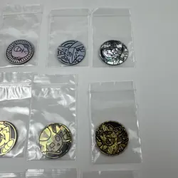 Lot of 12x Official Pokemon TCG Coins - Image 3
