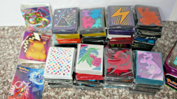 POKEMON TCG Sleeves, Coins, Dice, Pins And More Bundle Lot w/ Tins - Image 2