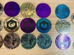 Assorted Lot ~ 69x Official Pokemon CCG Coins ~ Charizard, Pikachu, Gengar, Etc. - Image 2