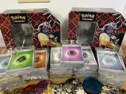 Pokemon TCG Supplies Lot - Coins - Dice - Sealed Energy packs - Tokens - Image 3