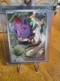 N's Zorua 189 Sv: Scarlet & Violet Promo Cards Holo - Image 1