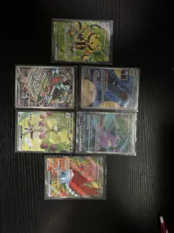 Pokemon 6 card lot DESTINED RIVALS Crobat, Ho Oh. Orbeetle, Arboliva, Rotom, etc - Image 1
