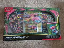 Pokemon TCG Mega Venusaur Ex Premium Collection Trading Cards Game - Image 1
