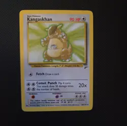 Kangaskhan - Base Set 2 26/130 WOTC vintage Pokemon card NM - Image 1