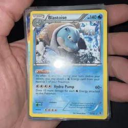Blastoise 16/101 Plasma Blast Non Holo Rare 2013 -light play Pokemon Card - Image 1
