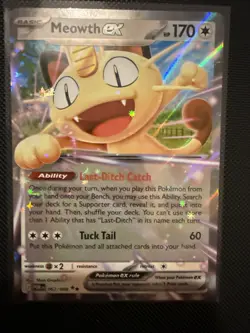 Pokemon Cards Meowth EX 062/088 Perfect Order - Image 1