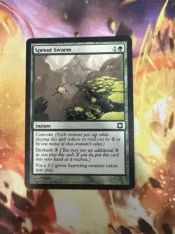 Sprout Swarm X1 - LP - Future Sight MTG Magic The Gathering Card English - Image 1