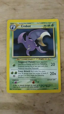 Crobat 4/64 Holo Neo Revelation Pokemon Card - Image 1