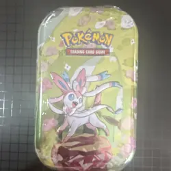 Pokemon Sylveon Tin Scarlet & Violet—Paldean Fates Standard Card Storage SEALED! - Image 2