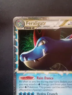 Feraligatr 108/123 Prime Pokemon Card Heartgold And Soulsilver Ultra Rare Holo - Image 2