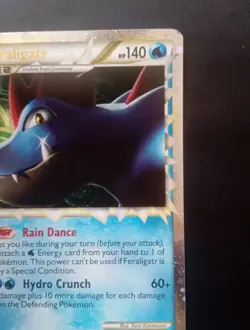 Feraligatr 108/123 Prime Pokemon Card Heartgold And Soulsilver Ultra Rare Holo - Image 3