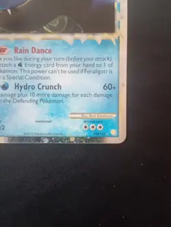 Feraligatr 108/123 Prime Pokemon Card Heartgold And Soulsilver Ultra Rare Holo - Image 4