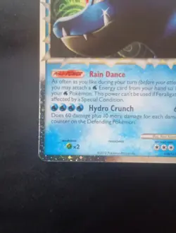 Feraligatr 108/123 Prime Pokemon Card Heartgold And Soulsilver Ultra Rare Holo - Image 5