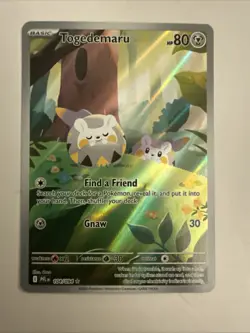 Togedemaru 104/094 Illustration Rare IR Pokemon Trading Card Game TCG - Image 1