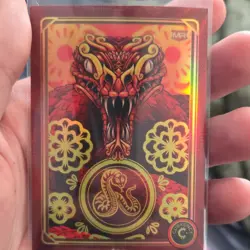 Cardsmiths Currency Meta-Rare Refractor Foil Snake MR#2 Card - Image 1