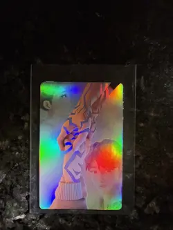 Rumi and Jinu K-pop Demon Hunters Holding Hands McDonald Holo Card - Image 1