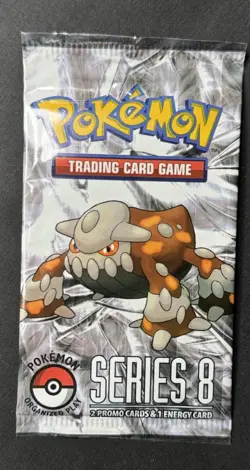 Pokemon Organized Play POP 2008 Series 8 Heatran 3-Card Booster Pack Sealed - Image 1