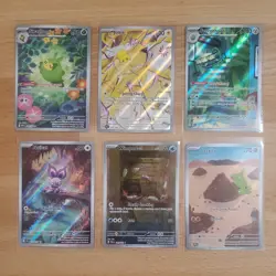 Pokemon Lot 6 Illustration Rares (IR's) MINT CONDITION All Cards Included - Image 1