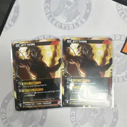 NeXscape Jett Thorn Character Cards Lot (2) Card #51 Reiner Knizia - Image 1